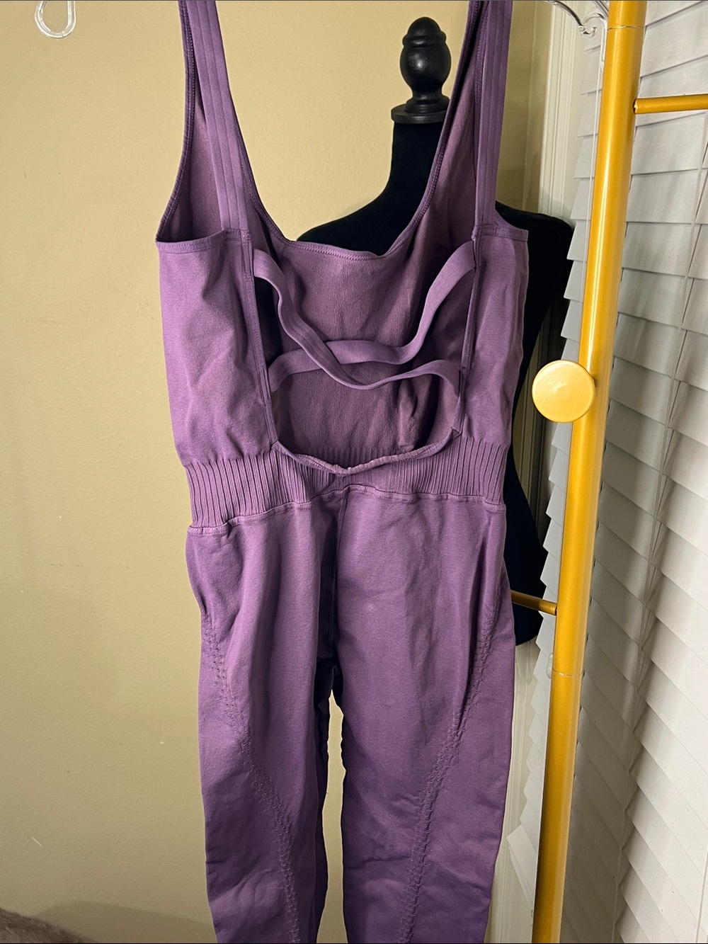 FP Movement by Free People Good Karma Plum Jumpsuit - Picture 4 of 8